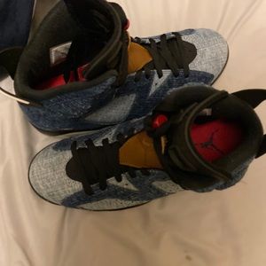 Jordan 6 washed deniem
